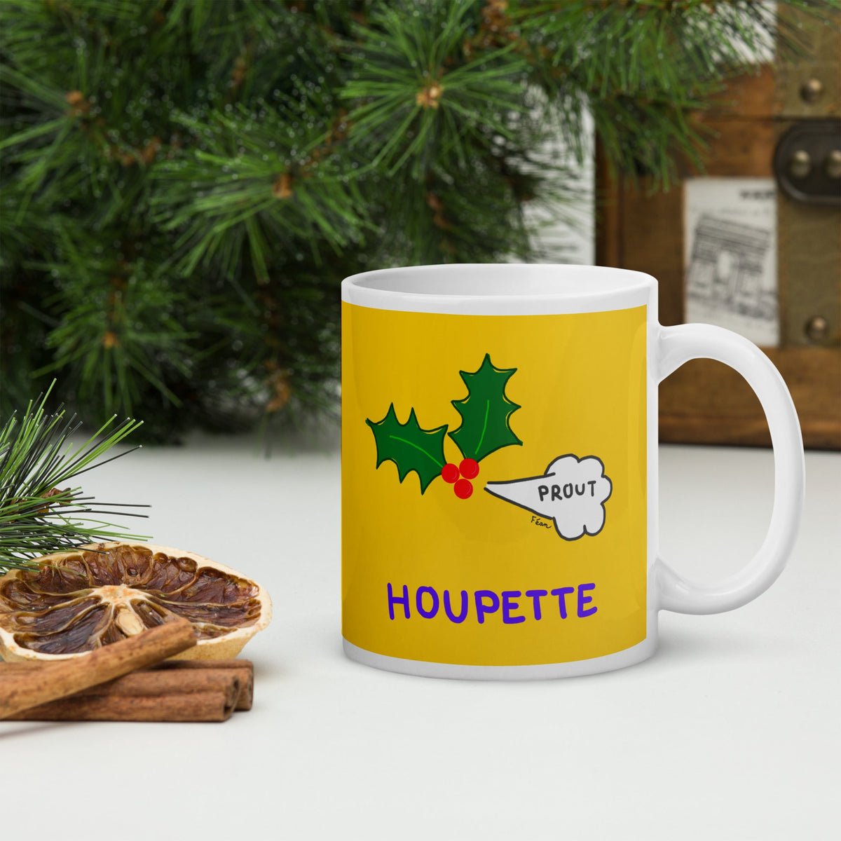 Un repas un peu lourd ? Un bon café ou une tisane digestive dans ce mug houpette, et ça repart !

Particulièrement adapté à la saison hivernale avec ses raclettes et repas de fêtes, il trouve également bien sa place après un gigot-flageolet ou une pissaladière.