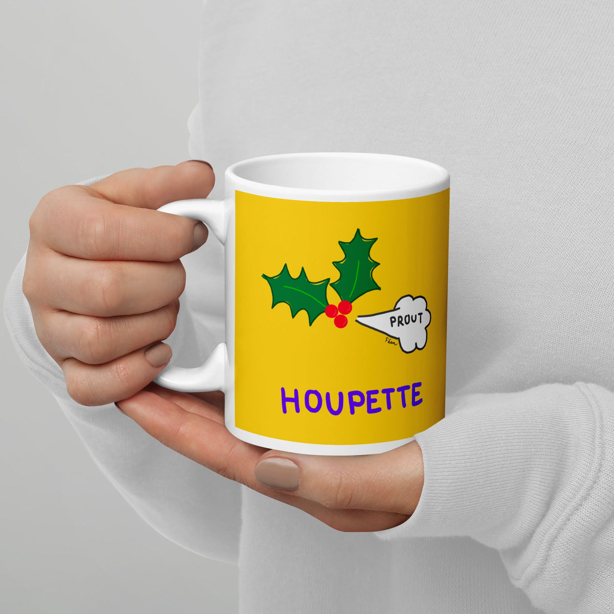 Un repas un peu lourd ? Un bon café ou une tisane digestive dans ce mug houpette, et ça repart !

Particulièrement adapté à la saison hivernale avec ses raclettes et repas de fêtes, il trouve également bien sa place après un gigot-flageolet ou une pissaladière.
