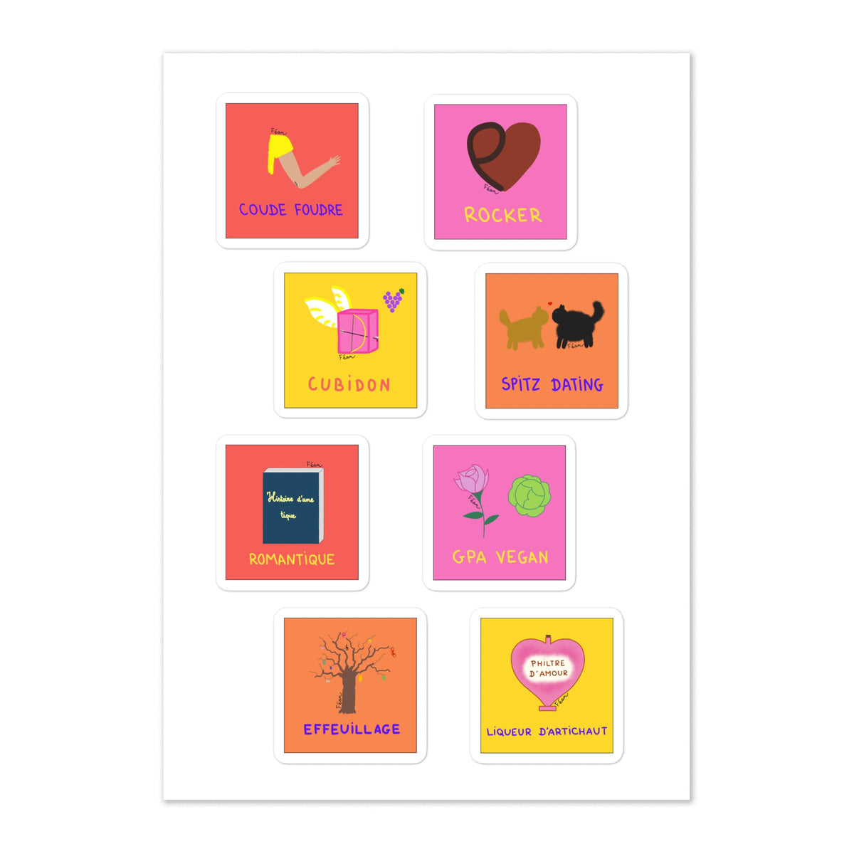 "Je dis merci à la vie, je lui dis merci, je chante la vie, je danse la vie… Je ne suis qu’amour ! Et finalement, quand beaucoup de gens aujourd’hui me disent : « Mais comment fais-tu pour avoir cette humanité ? » Eh bien je leur réponds très simplement, je leur dis que c’est ce goût de l’amour."

Si tu as 2 mains gauches (ou 2 mains droites pour les gaucher.ère.s) sache que la pose est rapide & sans bulles et chaque autocollant offre une résistance de 2 à 3 ans et est repositionnable.
