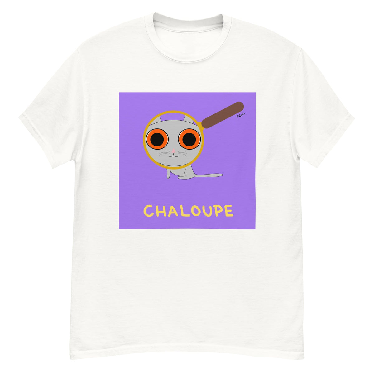 Elémentaire, mon chat Watson !

A mi-chemin entre la Panthère rose et Détective Pikachu, ce t-shirt Chaloupe réconciliera tous les ailurophiles (oui, ce mot existe) et les fans de loupe, on sait pourtant qu'il y a souvent de l'eau dans le gaz entre les deux, c'est bien connu.

En plus, on peut choisir sa couleur.