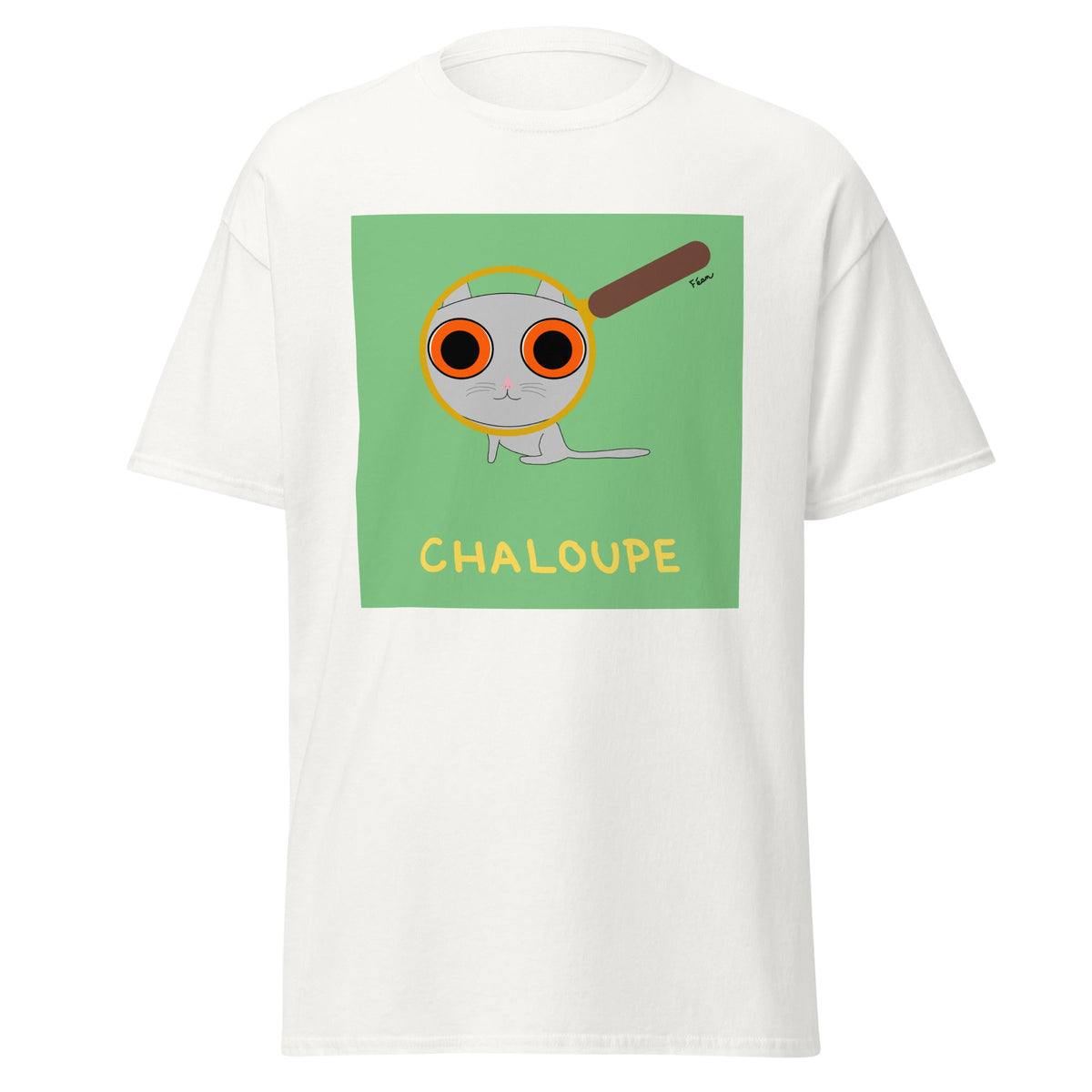 Elémentaire, mon chat Watson !

A mi-chemin entre la Panthère rose et Détective Pikachu, ce t-shirt Chaloupe réconciliera tous les ailurophiles (oui, ce mot existe) et les fans de loupe, on sait pourtant qu'il y a souvent de l'eau dans le gaz entre les deux, c'est bien connu.

En plus, on peut choisir sa couleur.