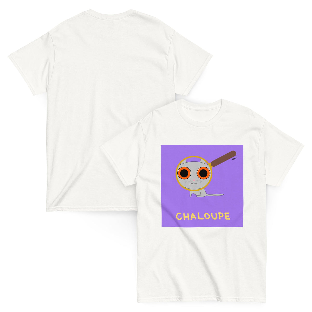 Elémentaire, mon chat Watson !

A mi-chemin entre la Panthère rose et Détective Pikachu, ce t-shirt Chaloupe réconciliera tous les ailurophiles (oui, ce mot existe) et les fans de loupe, on sait pourtant qu'il y a souvent de l'eau dans le gaz entre les deux, c'est bien connu.

En plus, on peut choisir sa couleur.