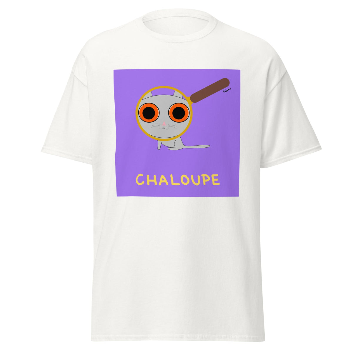 Elémentaire, mon chat Watson !

A mi-chemin entre la Panthère rose et Détective Pikachu, ce t-shirt Chaloupe réconciliera tous les ailurophiles (oui, ce mot existe) et les fans de loupe, on sait pourtant qu'il y a souvent de l'eau dans le gaz entre les deux, c'est bien connu.

En plus, on peut choisir sa couleur.