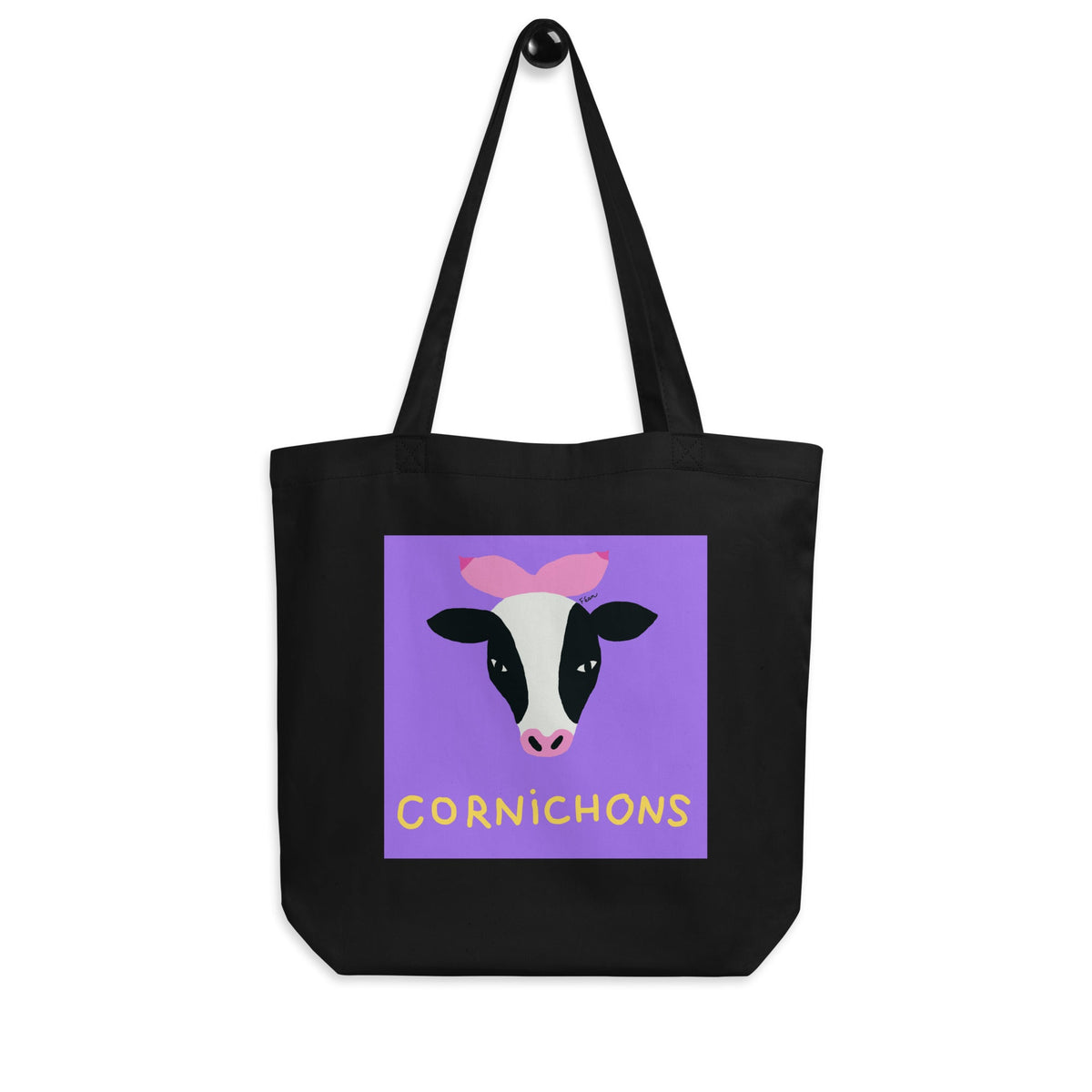 Tu veux mettre de la joie et des paillettes dans ton quotidien ?

Change ton Tote bag moche et décrépi par ce magnifique Tote bag cornichons, qui te promettra longévité (la sienne, pas la tienne, faut pas exagérer) et bonheur - et peut-être même de nouvelles rencontres avec des gens fun qui t'aborderont parce qu'ils trouvent ton sac trop stylé.

Et pour te donner bonne conscience de casser ton PEL, il est fait à 100% en coton bio bien épais et a un fond profond.