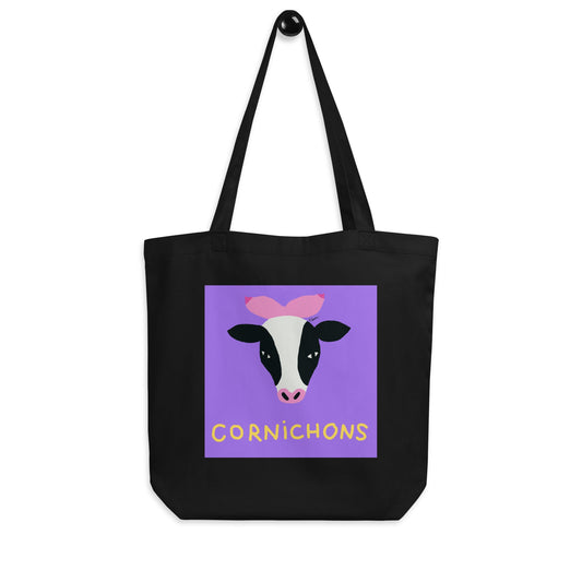 Tu veux mettre de la joie et des paillettes dans ton quotidien ?

Change ton Tote bag moche et décrépi par ce magnifique Tote bag cornichons, qui te promettra longévité (la sienne, pas la tienne, faut pas exagérer) et bonheur - et peut-être même de nouvelles rencontres avec des gens fun qui t'aborderont parce qu'ils trouvent ton sac trop stylé.

Et pour te donner bonne conscience de casser ton PEL, il est fait à 100% en coton bio bien épais et a un fond profond.
