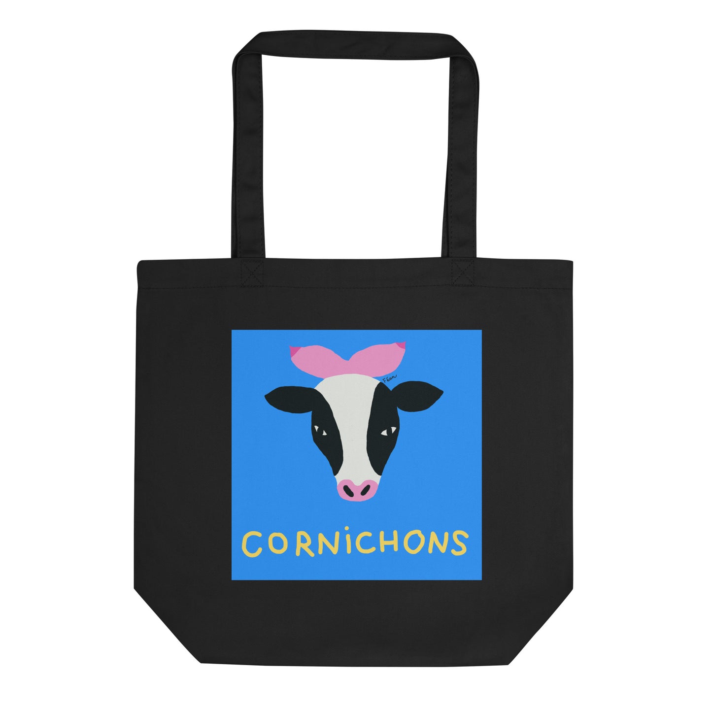 Tote Bag "cornichons" en coton bio