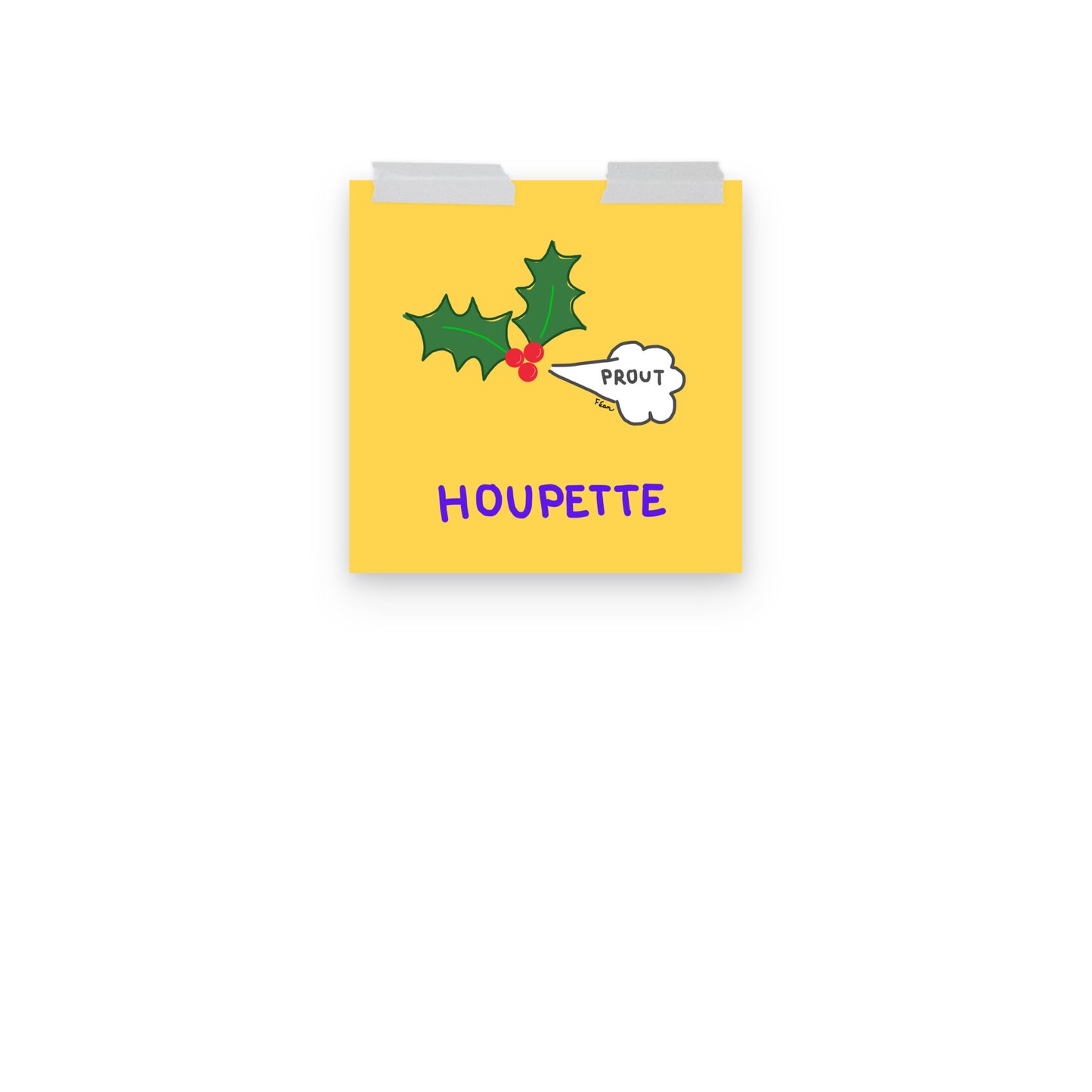 Poster "houpette" 2