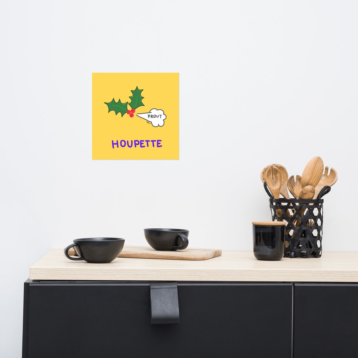 Poster "houpette" 2