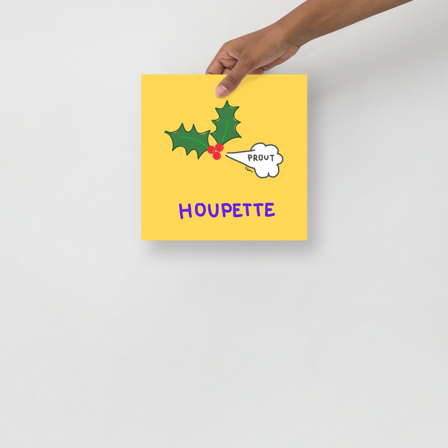 Poster "houpette" 2