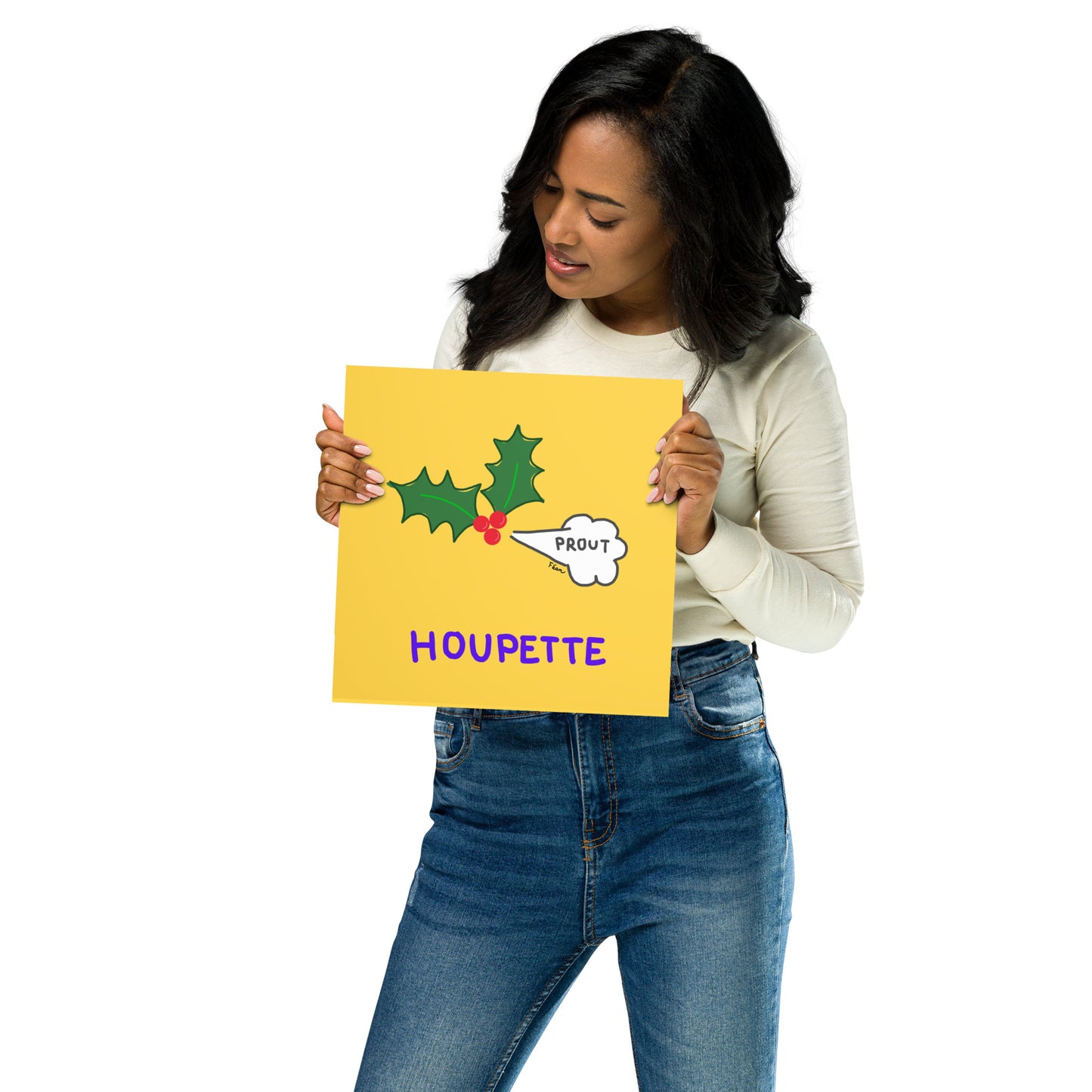Poster "houpette" 2