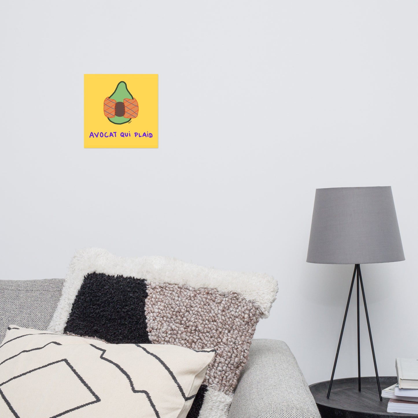 Poster "avocat qui plaid" 2