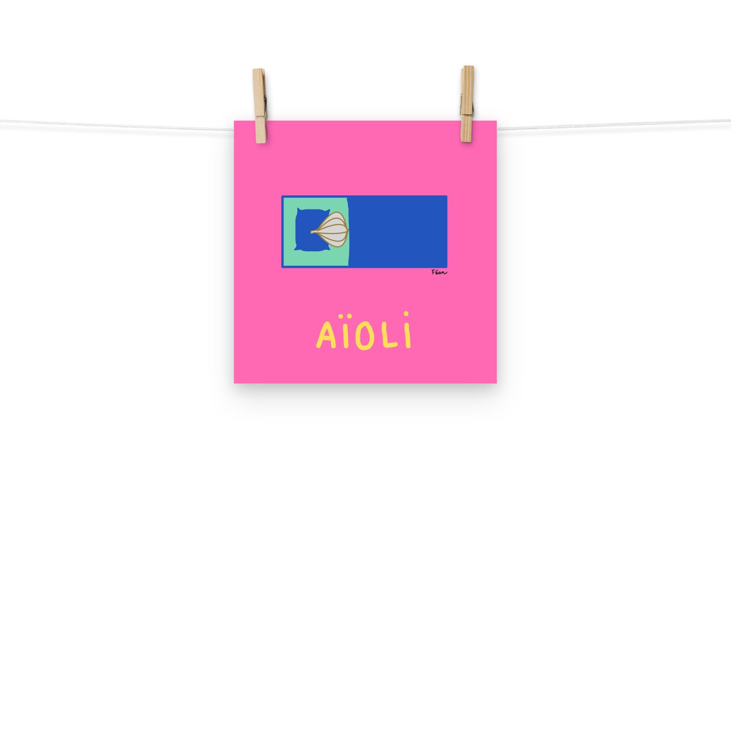 Poster "aïoli"