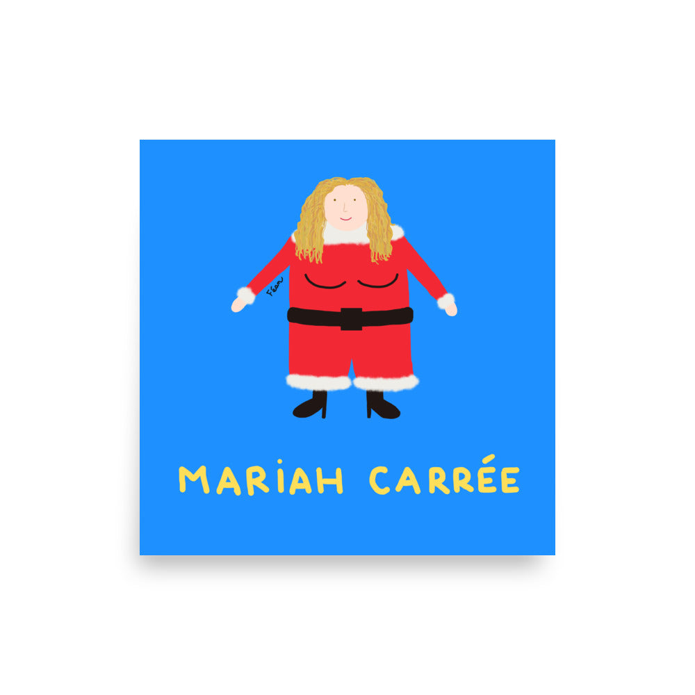 Poster "Mariah Carrée"