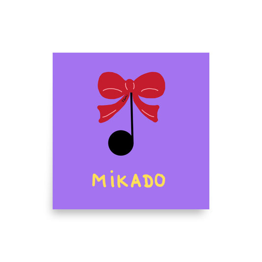 Poster "mikado"