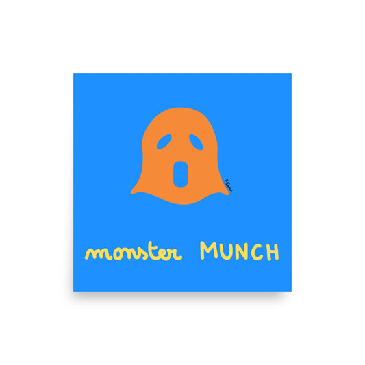 Poster "monster Munch"