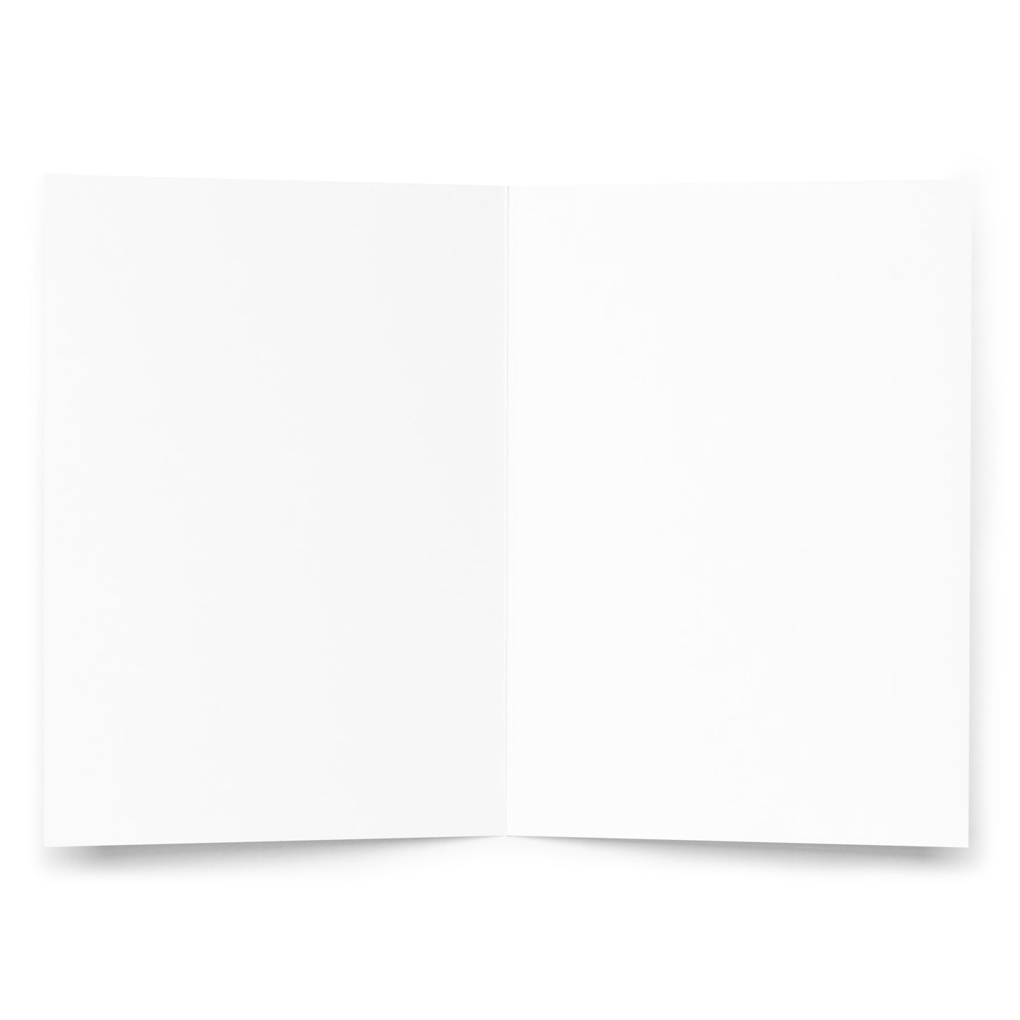 Grande carte de vœux A5 Motdules rose - intérieur blanc