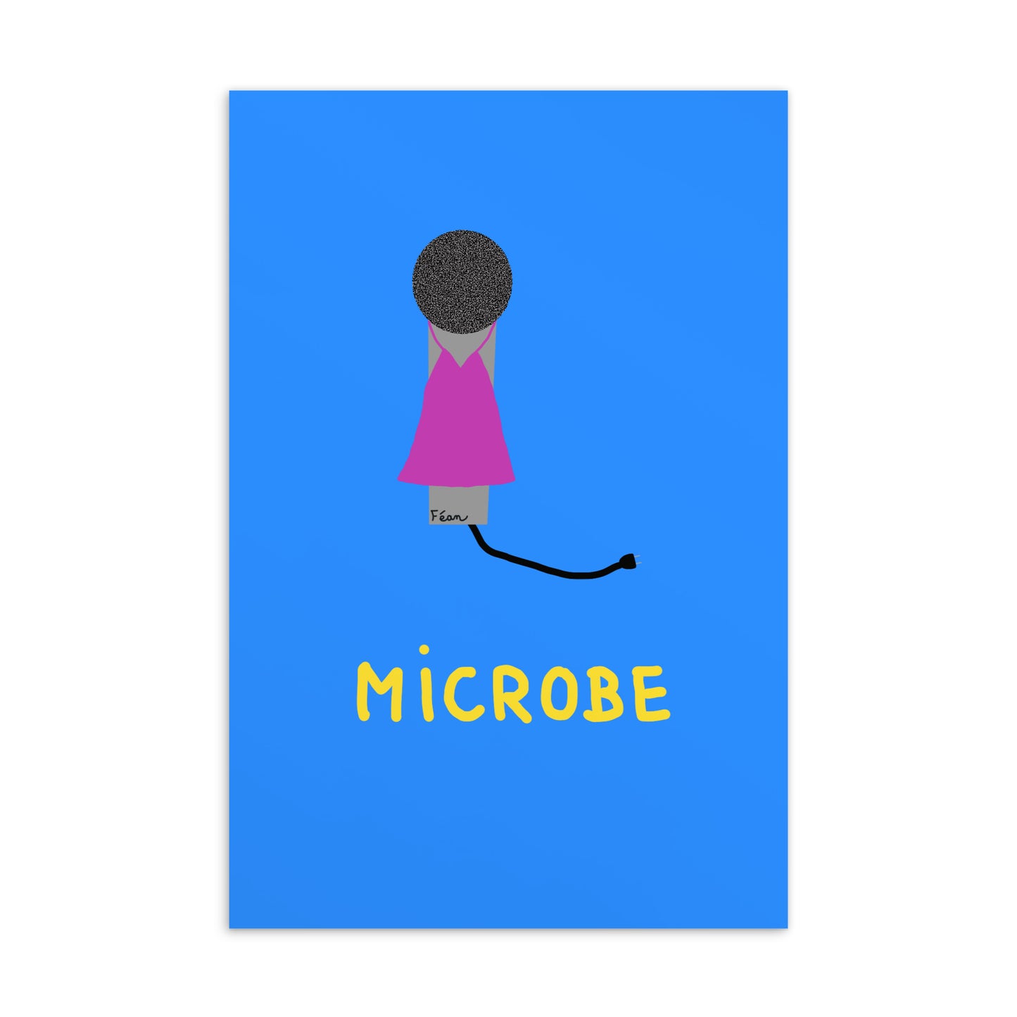 Lot de 10 cartes postales - Musique