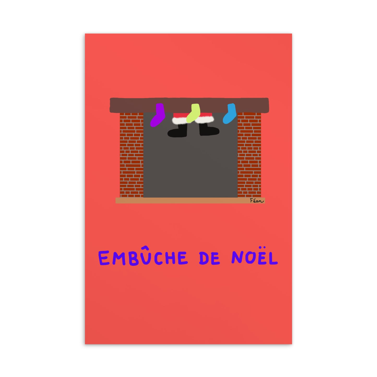 Lot de 10 cartes postales - Noël