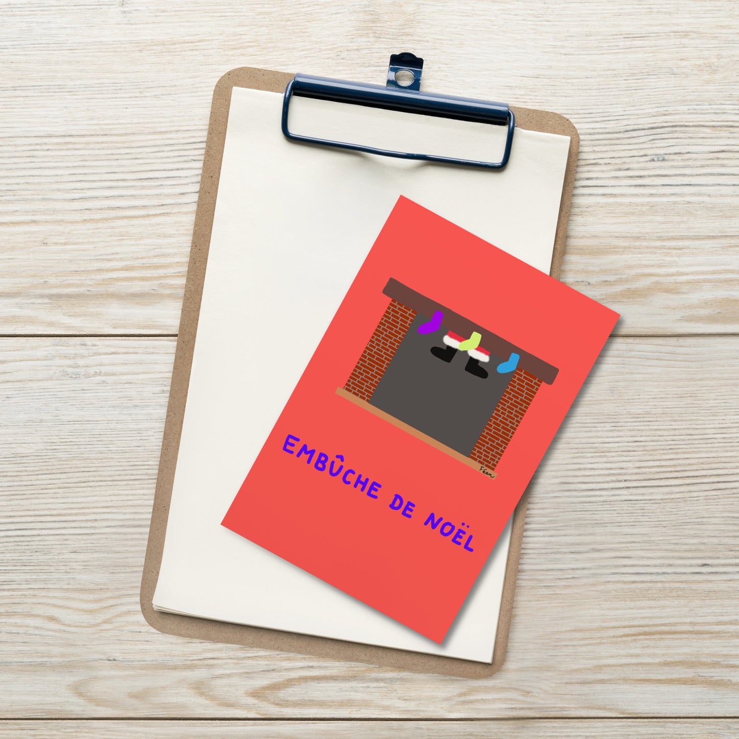 Lot de 10 cartes postales - Noël