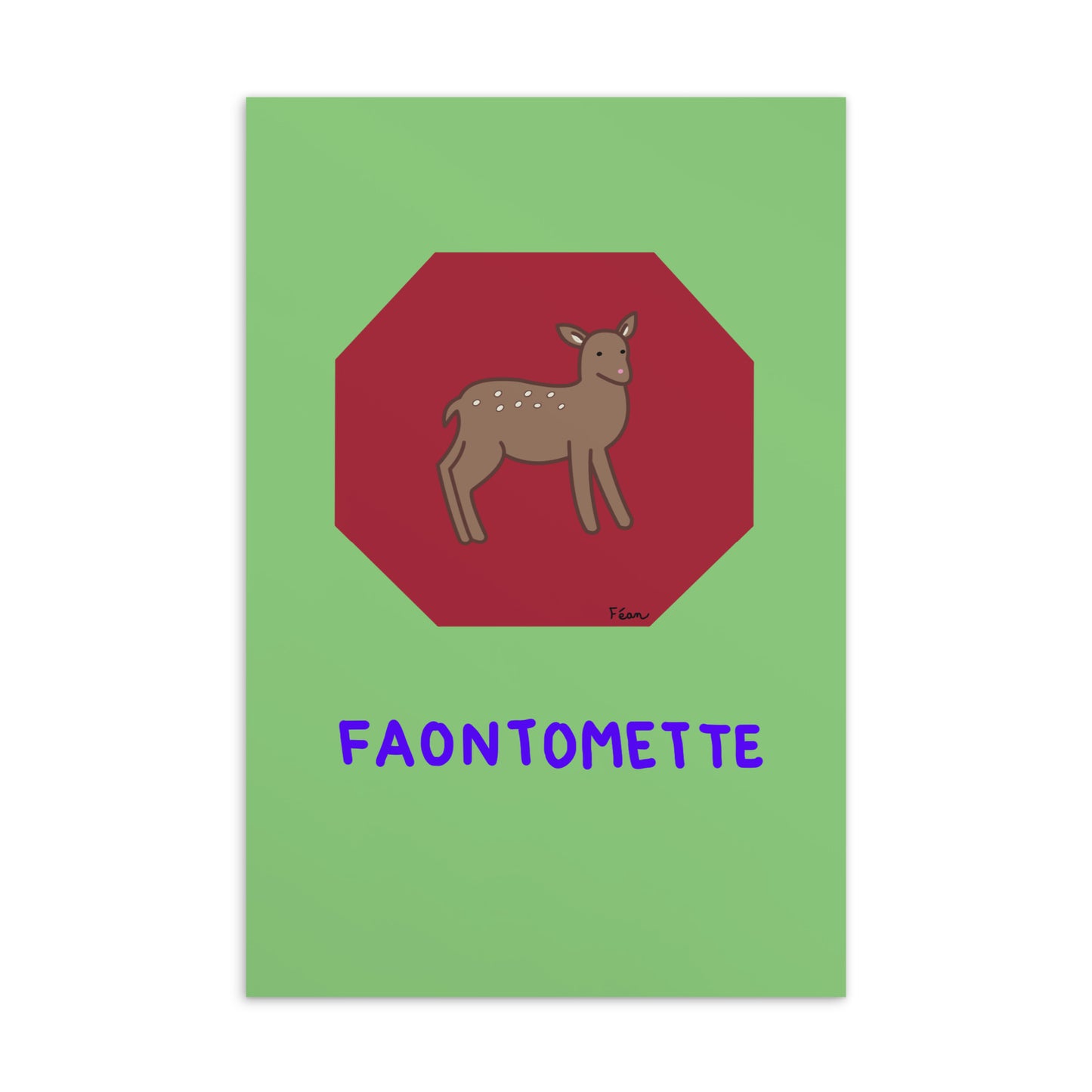 Lot de 10 cartes postales - Animaux