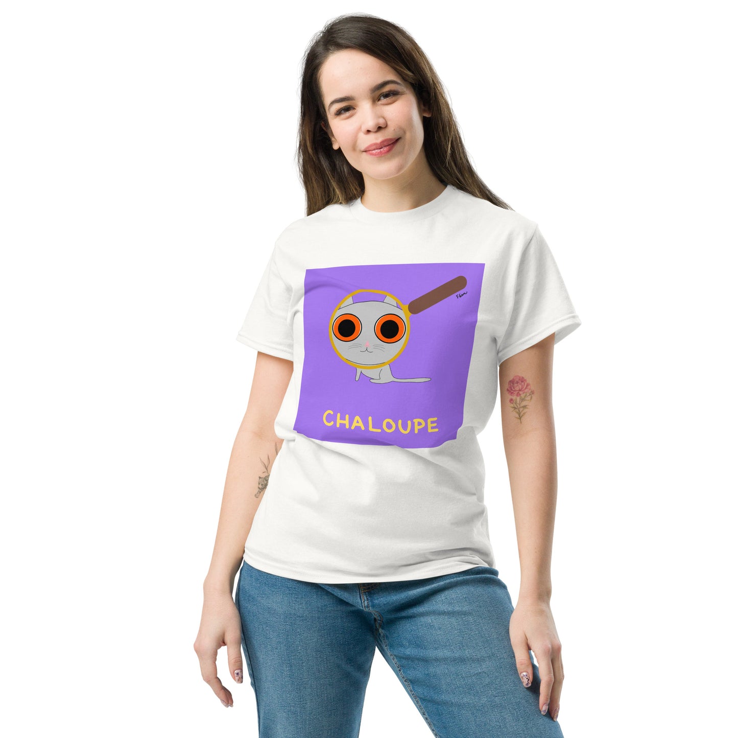 T-shirt coton unisexe "chaloupe"